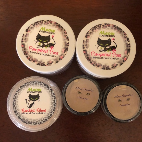 Meow Cosmetics Mineral Makeup Lot in ‘Inquisitive Mau’ - Picture 1 of 4